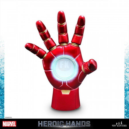 Marvel Heroic Hands  socha v životnej veľkosti #2A Iron Man 23 cm